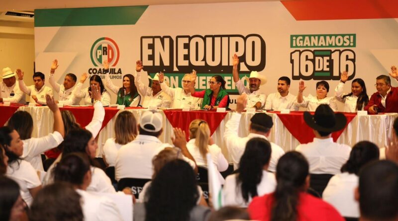 #Coahuila. Desde el norte hasta el sur de nuestro estado, es puro PRI: Carlos Robles