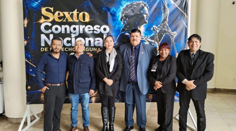 #LERDO FUE LA SEDE DEL SEXTO CONGRESO NACIONAL DE DERECHO LAGUNA*