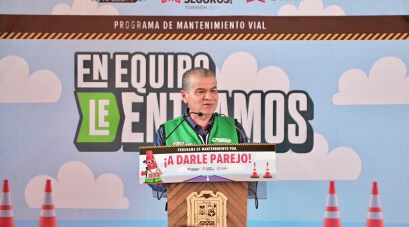 #Torreón. MARS IMPULSA EL MEJORAMIENTO DE LA INFRAESTRUCTURA VIAL DE TORREÓN