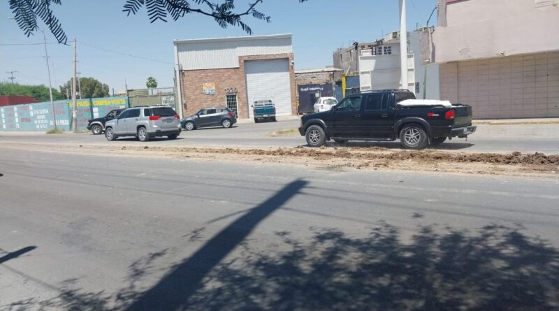 #Torreón. Exhortan a choferes de camiones materialistas a hacer correcto traslado de cargamento