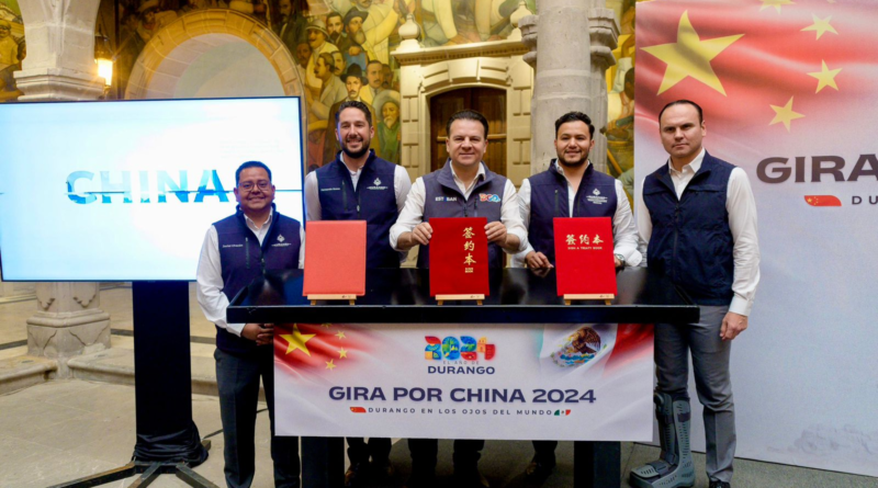 #Durango. Cumple Gobernador y su equipo de inversiones con cuatro objetivos estratégicos en su gira a China; Esteban presenta resultados.*