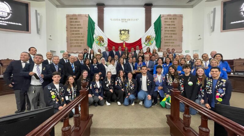 #CongresoCoahuila. Reconocen al rotarismo, por Centenario de la fundación del Club Rotario de Saltillo.