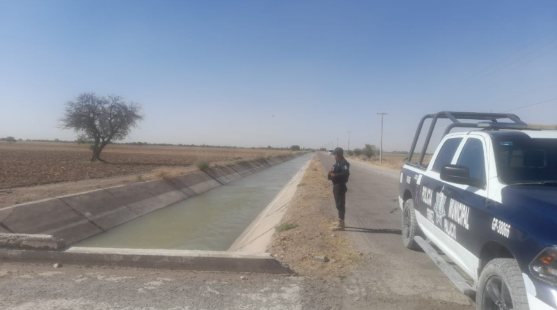#GP. Refuerzan vigilancia en los canales de riego para prevenir accidentes*