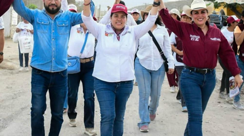 #CampañasDurango. La morenista Georgina Solorio denunció a María Luis González Achem; y hoy se une con el hijo de ésta para denostar a priistas