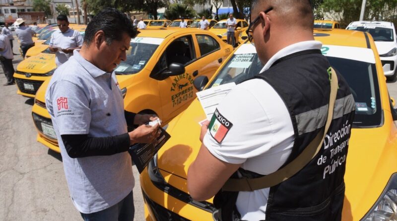 #Torreón. Cerca de 800 taxis se unen a estrategia de transporte para fortalecer la seguridad