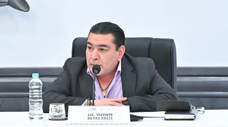 #GP. Por motivos de salud, Vicente Reyes Solís renuncia a la Secretaría del Ayuntamiento de Gómez Palacio*