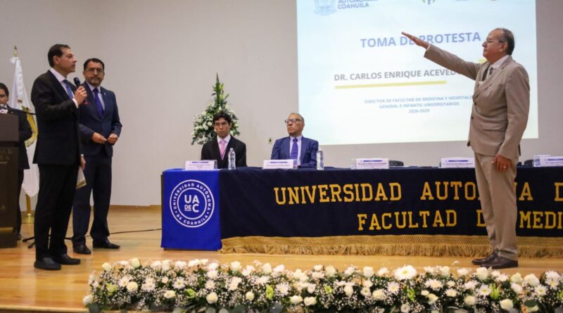 #UAdeC. Rector de la UAdeC Toma Protesta a Directora de la Facultad de Economía y Mercadotecnia y al Director de la Facultad de Medicina UL