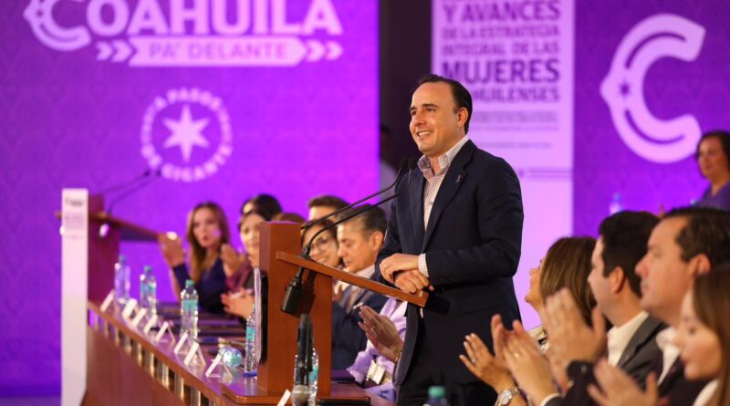 #Coahuila. EN COAHUILA TRABAJAMOS TODOS LOS DÍAS POR EL BIEN DE LAS MUJERES: MANOLO