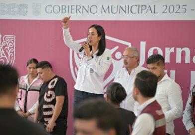 #GP. Betzabé Martínez entrega apoyos y atiende a ciudadanos en Jornadas del Pueblo