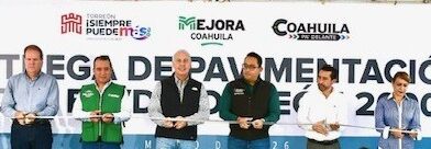 #Torreón. Alcalde entrega la pavimentación del bulevar Torreón 2000 y prolongación Juárez
