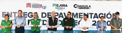 #Torreón. Alcalde entrega la pavimentación del bulevar Torreón 2000 y prolongación Juárez
