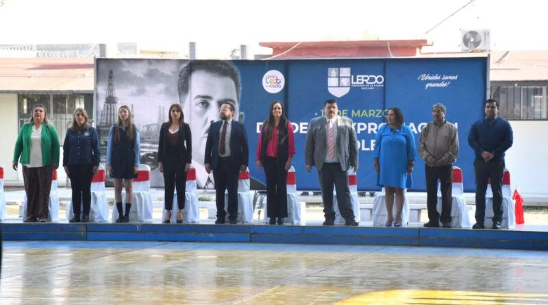 #Lerdo. CONMEMORA SUSY TORRECILLAS 88° AVIVERSARIO DE LA EXPROPIACIÓN PETROLERA*
