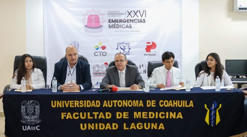 #UAdeC. Invita la Facultad de Medicina de la UAdeC Unidad Laguna a Congreso Internacional de Medicina: “Emergencias Médicas, Retos, Respuestas y Realidades”