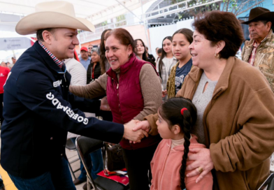 #Durango. En su gira por los 39 municipios, familias de Vicente Guerrero destacan apoyos en agua, seguridad y certeza jurídica que entregó Esteban Villegas*