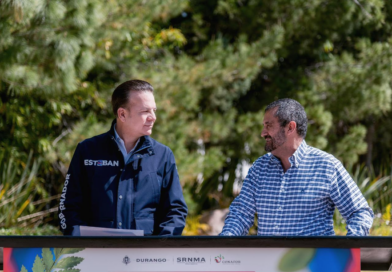 #Durango tendrá un nuevo pulmón urbano; el gobernador Esteban firma convenio con CONAFOR para desarrollar el Bosque Urbano Francisco Villa*