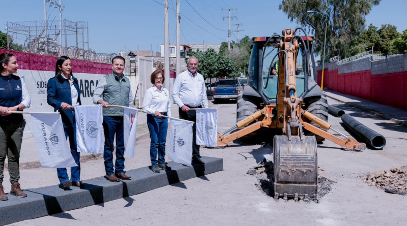 #Durango. “Menos rollo y más drenaje”; arrancan Betzabé Martínez y el gobernador Esteban obras de drenaje y alcantarillado en Gómez Palacio para mejorar la salud y las condiciones de vida de las familias*