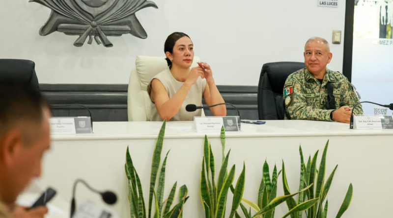 #GP. Encabeza Betzabé Martínez Mesa de Seguridad con 3 órdenes de Gobierno; vigilarán orden social ante posibles festejos por el Mundial*