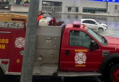 #Torreón. Protección Civil y Bomberos refuerza recorridos en Torreón debido a las lluvias registradas