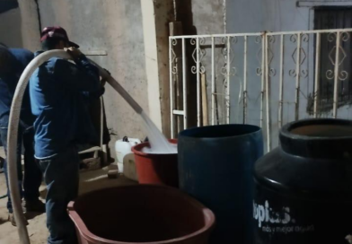 #GP. 300 mil litros de agua se han entregado con pipas en comunidades rurales de Gómez Palacio durante este fin de semana
