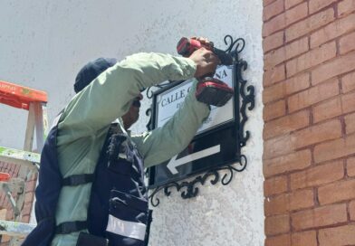 #Lerdo. DESARROLLO URBANO DA CONTINUIDAD A INSTALACIÓN DE NUEVAS NOMENCLATURAS EN CENTRO HISTÓRICO*