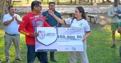 #Lerdo. SUSY TORRECILLAS CONTINÚA FORTALECIENDO EL DEPORTE EN EL MUNICIPIO; VISITA DOMOS DEL SECTOR RURAL DE LERDO*