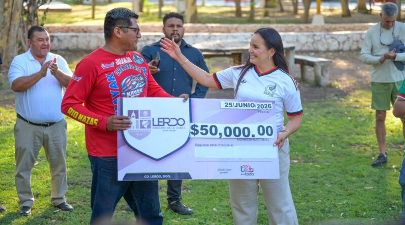 #Lerdo. SUSY TORRECILLAS CONTINÚA FORTALECIENDO EL DEPORTE EN EL MUNICIPIO; VISITA DOMOS DEL SECTOR RURAL DE LERDO*