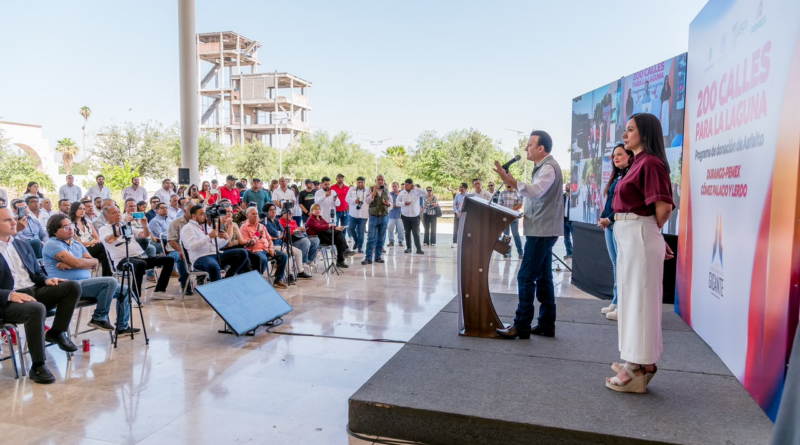 #Durango. Más de 200 calles renovadas para La Laguna; la gente las pidió y el Gobierno del Estado respondió*