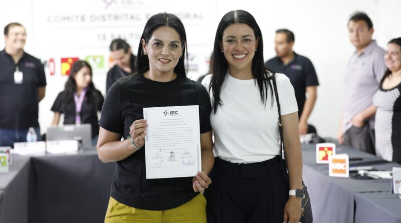 #Coahuila. Reciben Luz Elena Morales y Tatiana Villarreal constancia de mayoría en el Distrito 13*
