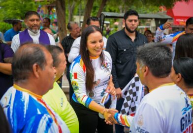 #Lerdo. SUSY TORRECILLAS DA EL BANDERAZO DE SALIDA A COMPETIDORES DE LA REGATA RÍO NAZAS 2026*
