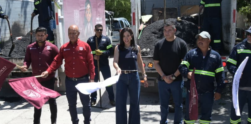 #GP. Arranca Betzabé Martínez nueva etapa de Programa de Bacheo con jornadas nocturnas y más cuadrillas de trabajo*