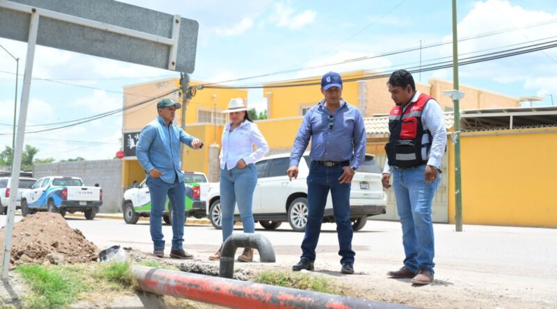 #Lerdo. SUPERVISA SUSY TORRECILLAS AVANCE DE OBRAS EN LA ZONA RURAL*