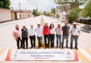 #Durango. Productores de Poanas reciben 80 toneladas de semilla de avena y familias estrenan la calle Francisco I. Madero para trasladarse con mayor seguridad*