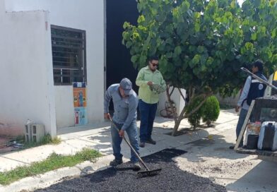 #Lerdo. INSTRUYE SUSY TORRECILLAS PLAN EMERGENTE DE BACHEO EN VIALIDADES AFECTADAS POR LLUVIAS*