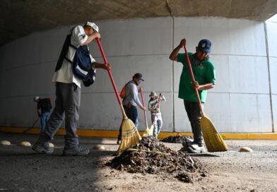 #Lerdo. ATIENDEN ÁREAS OPERATIVAS AFECTACIONES MENORES TRAS LAS LLUVIAS EN LERDO