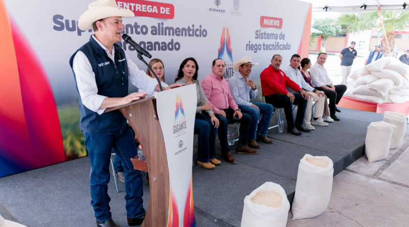 #Durango. Productores de Gómez Palacio reciben 25 toneladas de suplemento alimenticio para mejorar la alimentación de su ganado caprino y reducir sus costos de producción*