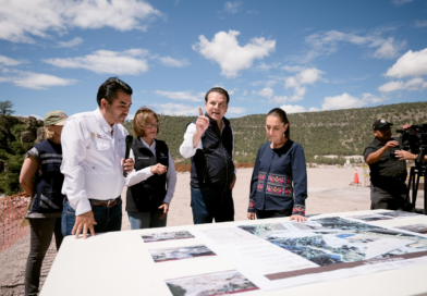 #Durango. Presa Tunal II avanza; supervisan presidenta Claudia Sheinbaum y gobernador Esteban Villegas una de las obras hídricas más importantes para Durango*