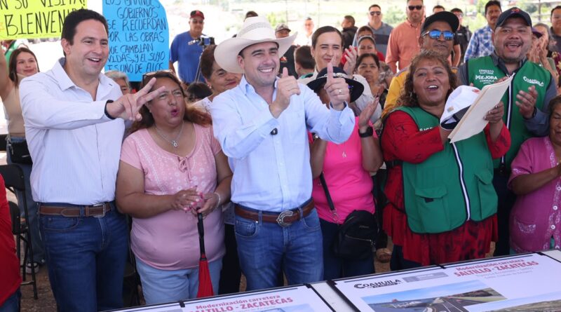 #Coahuila. VAMOS AVANZANDO MUY BIEN CON LAS GRANDES OBRAS EN TODO COAHUILA: MANOLO