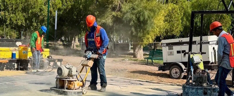 #Torreón. INICIA REHABILITACIÓN DE SIETE CANCHAS DEPORTIVAS EN EL BOSQUE VENUSTIANO CARRANZA