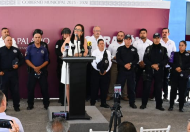 #GP. Reconoce Betzabé Martínez a elementos de seguridad por su actuación oportuna para salvar vidas*