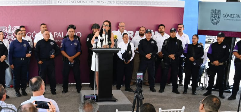 #GP. Reconoce Betzabé Martínez a elementos de seguridad por su actuación oportuna para salvar vidas*