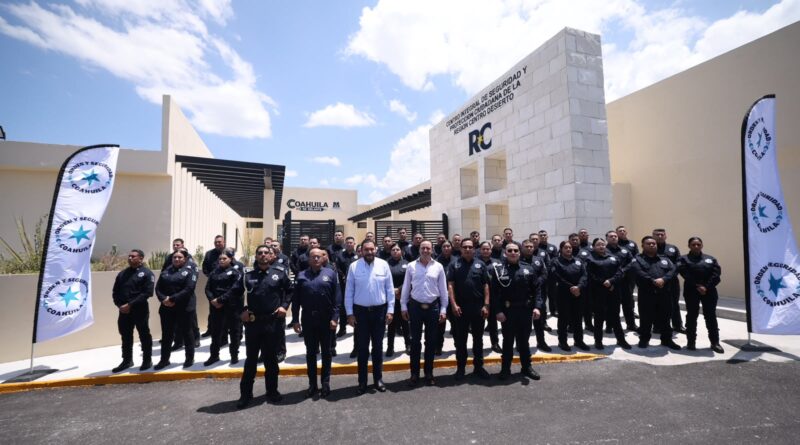 #Coahuila. INAUGURAN CENTRO INTEGRAL DE SEGURIDAD Y PROTECCIÓN CIUDADANA EN LA CENTRO DESIERTO