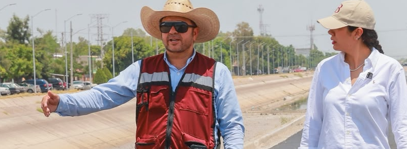 #GP. Betzabé Martínez supervisa conclusión de pavimentación en nueva vialidad y trabajos de parque lineal Doroteo Arango*