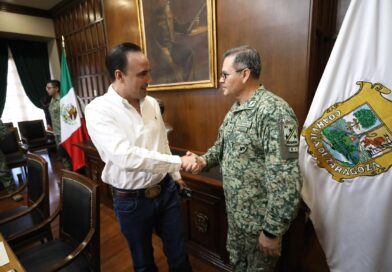 #Coahuila. CON VOLUNTAD Y TRABAJO COORDINADO SEGUIMOS REFORZANDO LA SEGURIDAD DE COAHUILA: MANOLO
