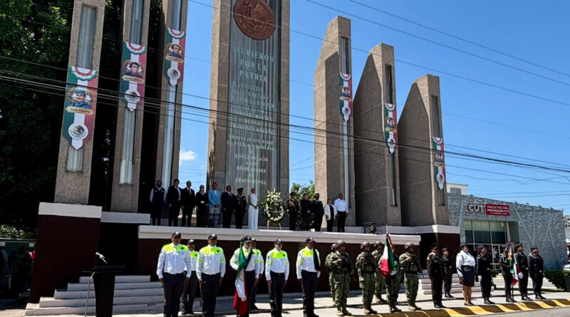 #GP. Conmemora Gómez Palacio el 179 aniversario de la defensa de Chapultepec por los Niños Héroes*