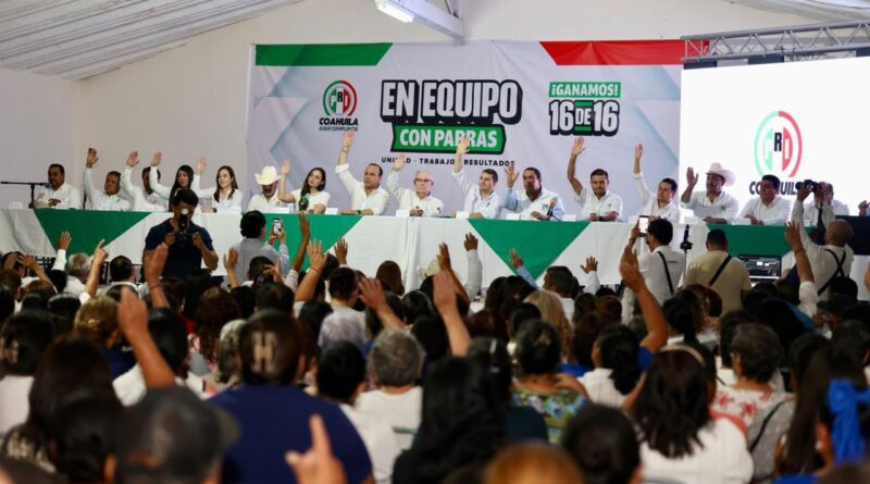 #PRI. Tenemos en Manolo Jiménez al mejor gobernador del país: Carlos Robles