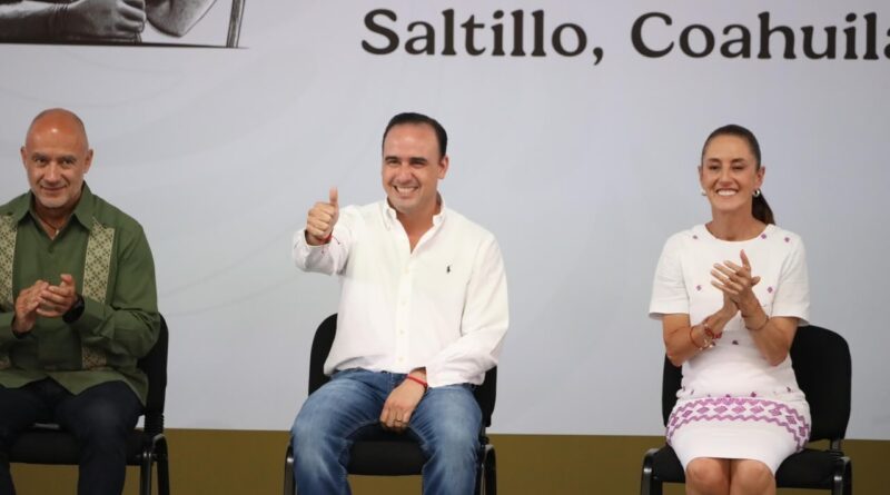 #Coahuila. LA PRESIDENTA SIEMPRE SERÁ BIENVENIDA A COAHUILA: MANOLO