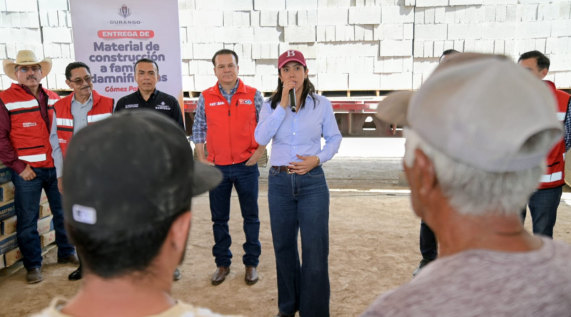 #GP. Municipio y Estado entregarán materiales para reconstruir viviendas afectadas por las lluvias en Gómez Palacio*