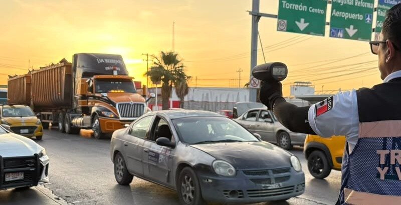 #Torreón. EXHORTA TRÁNSITO Y VIALIDAD A RESPETAR LOS LÍMITES DE VELOCIDAD PARA PREVENIR ACCIDENTES