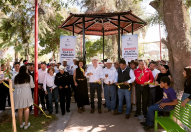 #Durango. El ejido 21 de Marzo estrena plaza renovada para disfrutar en familia; Esteban y Susy cumplen compromiso con habitantes de Lerdo*