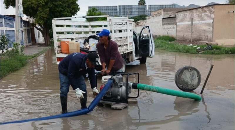 #SAPAL REFUERZA LOS TRABAJOS DE DESAGÜE Y MANTENIMIENTO DE DRENAJE TRAS LAS LLUVIAS*